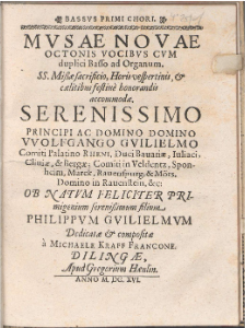 Michael Kraf - oberschwäbischer Komponist